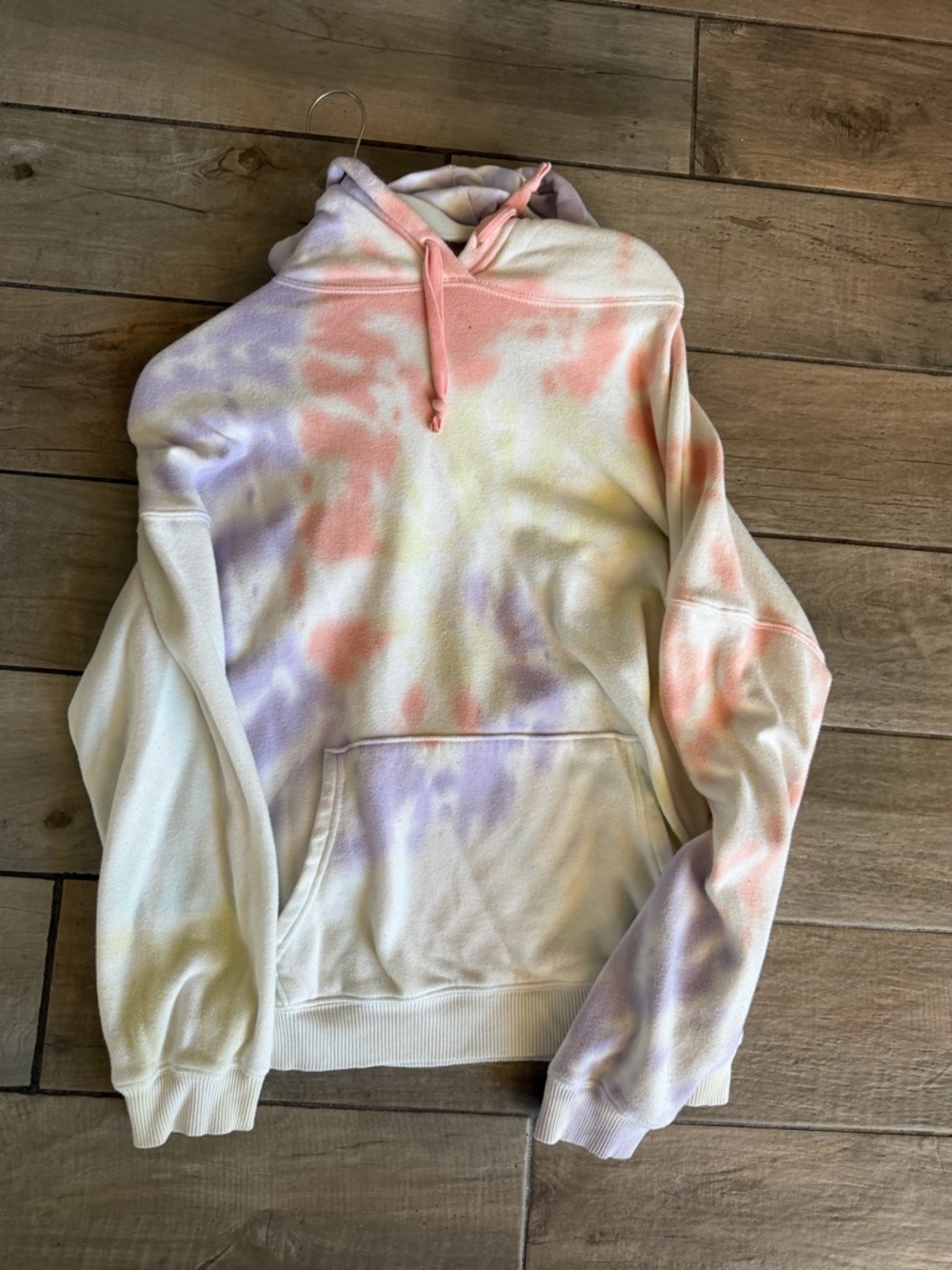Tie-Dye Pastel Hoodie Sweater - Women's Cozy Pullover